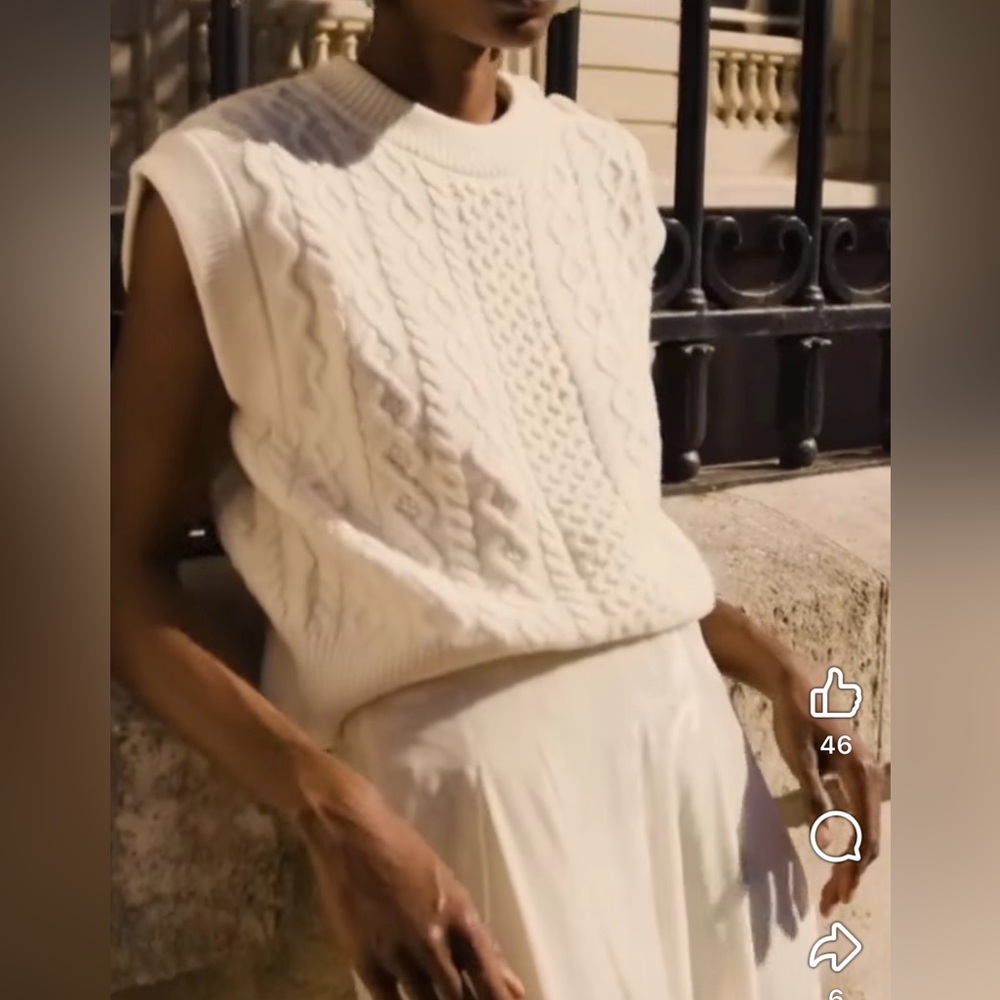 Sezane Gregoire Jumper, Size L - Picture 2 of 10